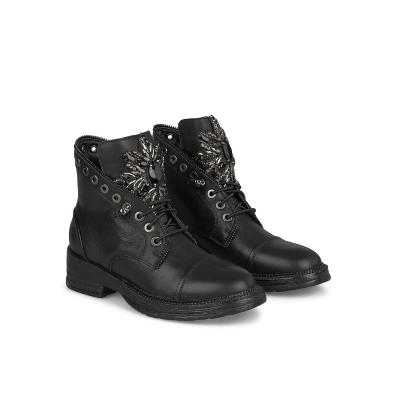 Bottines Alma En Pena Central Ornament Kaki Femme | SKJ-63554681